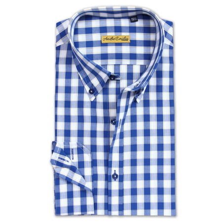 Blue Ivory Check Shirt