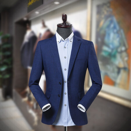 Navy Blue Men’s Blazer for Summer