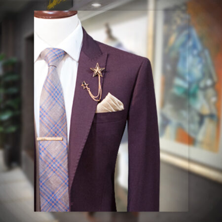 Luxury 2 Piece Skin Suit with Polyester Mix Fabric