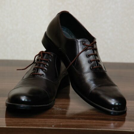 Black Lace Up Derby