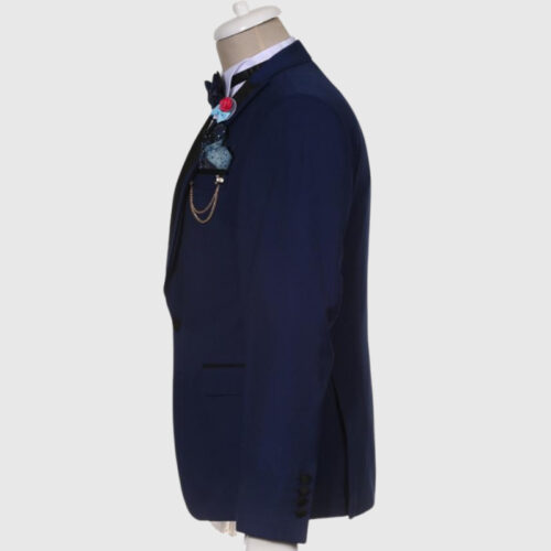 Dark Blue Tuxedo Wedding Suit