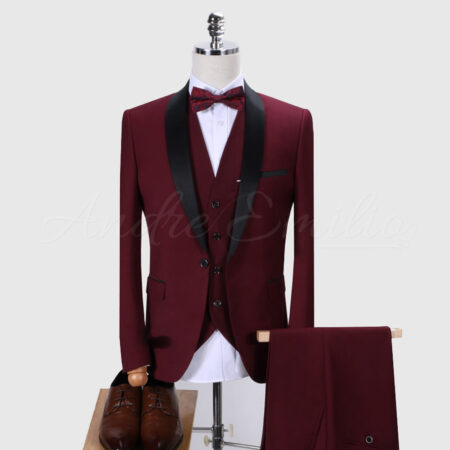 Maroon Tuxedo