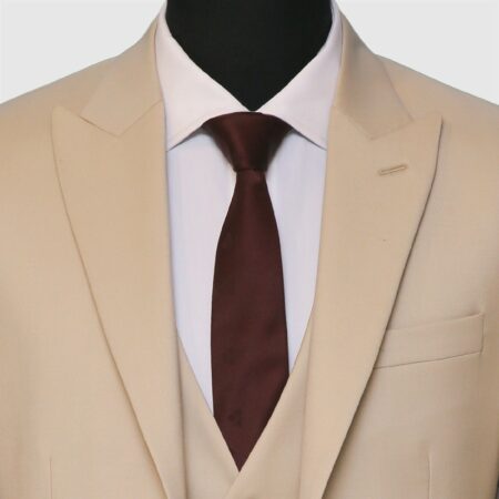 Premium Fine Cream 3 Piece Suit