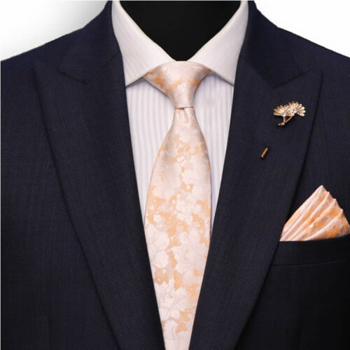 Midnight Navy Blue Suit Front