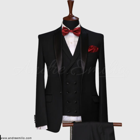 Royal Black Slim Fit Tuxedo