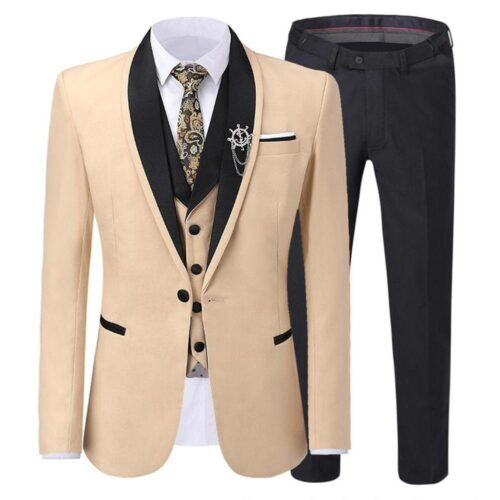 Modern Tuxedo Wedding Suit