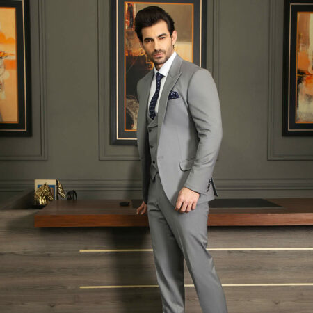 Custom Grey Business Suit