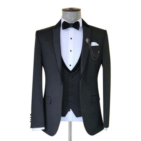 Dark Grey Tuxedo