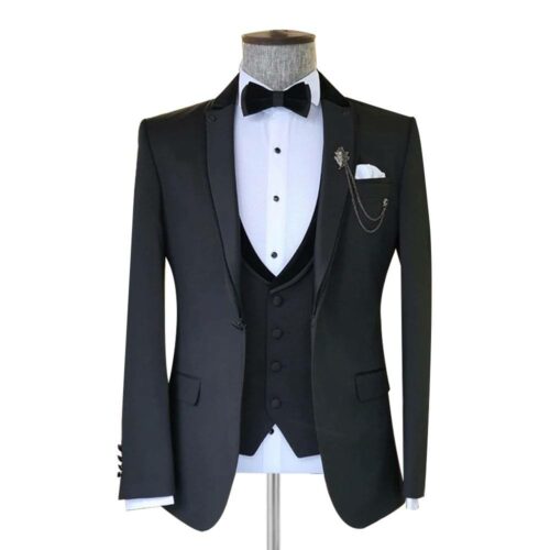 Dark Grey Tuxedo