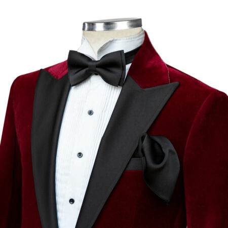 Red Velvet Dinner Jacket